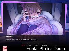 hentai stories demo featuring erotic anime game adventures