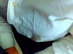 Latina Wife Watched While in Red Dress