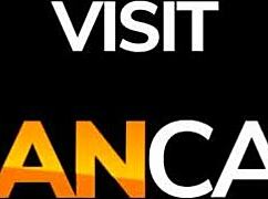 Ebony slut subtly handles monster cock in job interview throat fucking