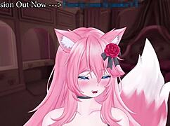 Kanakovt Moans Crazy in Femdom BDSM Outfit Begging for Monster Cock Cum