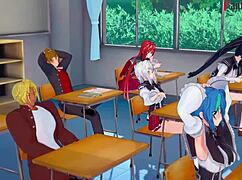 im watchin this hentai where rias gremory wants more from issei in a full hr movie wit monsters