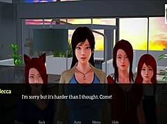 redhead teen in my new family cartoon gets her big tits and ass pounded hard by multiple guys