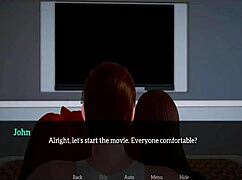 redhead teen in my new family cartoon gets her big tits and ass pounded hard by multiple guys