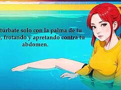 Want to see naughty hentai joi in the pool? Spanish voice!