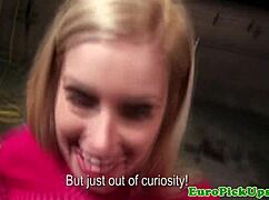 Cute Blonde Teen Flashes Her Body For The Camera, Teasing Neighbors Outdoors