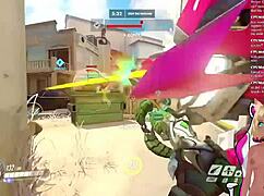 Wow, Vtuber Lewdneko plays Overwatch and gets spanked hard in part 2!