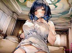 Cute College Student With Large Breasts Wants To Suck Your Cock Until You Cum In Her Mouth - AI Porn.