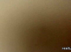 Seductive Czech Teen Strips in Shopping Centre POV