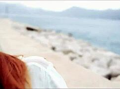 Redhead beauty michelle h unleashes sensual sex in doggystyle and creampie action.