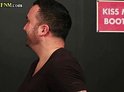 Busty Redhead CFNM Domme Sucking Sub