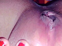 Newly married Indian couple in village with clear audio