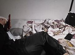 Sharing intimate moments with my wife