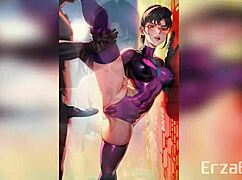 hentai evangelion girls in wild ai-selected banging action