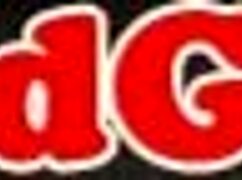 Bound tattoo submissive under black dominator's control