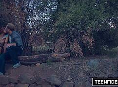 i watch keisha grey get creampied outdoors