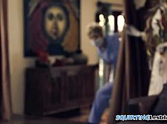 Lesbian Babes Explode with Squirts in Wild Foursome Fun