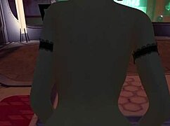 in this hentai parody, cass from big hero 6 gets pounded doggystyle