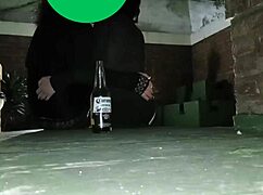 Outdoor Crossdresser With Small Woman Amateur