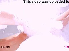 Amazingly Hot Blonde Teen 18+ Enjoys Massage Interview