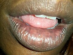 i love how my ebony mommy sucks my cock deep in pov