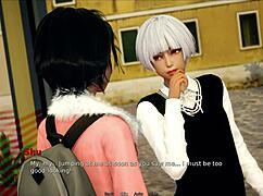 is my bully really my lover in this 3d homemade scene?