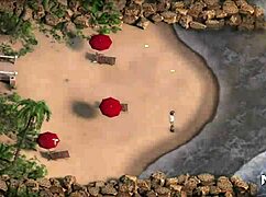 treasureofnadia - bossy lady makes him finish with her foot in episode 2