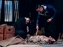 realtor and client humiliate submissive teen 18+ kristy black in dp threesome 😈