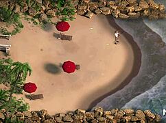 treasureofnadia - bossy lady makes him finish with her foot in episode 2