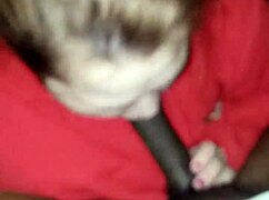 Oh Wow, She's Sucking This Dick For The First Time So Sloppily!