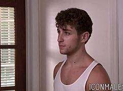 Roman Todd Handles Griffin Barrows' Massive Tool In Bent-Over Doggystyle