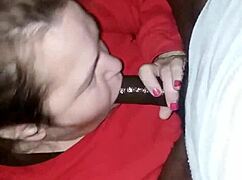 Oh Wow, She's Sucking This Dick For The First Time So Sloppily!