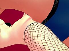 Hot Bride in Bikini and Red Stockings Ready for Fuck in Hentai 3D Minecraft