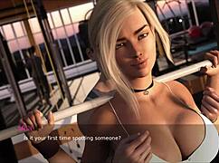 Summers Gone 43 Anime Hentai Blonde Gym Ass Erotic Cartoon Big Tits