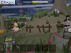 Just finished Halloween Bambook gameplay. Watched that big-titted cartoon whore get pounded hard!