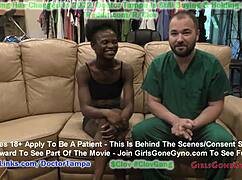 rina arem faces humiliating gyno exam by doctor tampa