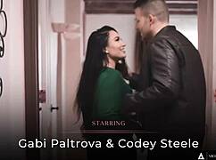 Hey Gabi Paltrova, how’d you swallow his whole load after squirting like that?