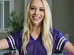 Lily Larimar Playfully Whips Her Step Uncle in a Teasing Encounter