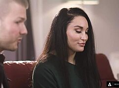 Hey Gabi Paltrova, how’d you swallow his whole load after squirting like that?