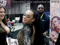 We fucked hard in the parking lot at Exxxotica NJ 2024