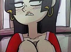 boa hancock chats about her titfuck loop in anime style