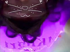 Twerking big white ass crossdresser sissy amateur gay on webcam, it's homemade