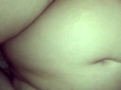 My Chubby Girlfriend Didn't Take Off Shorts To Fuck Me Hard With Big Tits