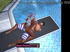 cartoon sex taken at public swimming pool jumping board 3