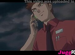 Erotic hentai manager bangs sexy workers in uncensored deepthroat action