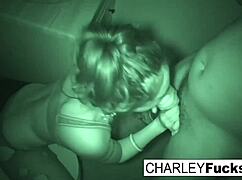Charley chases night vision amateur sex!