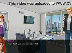 Pretty red-haired lady gets fucked in the new hentai ryona game at zb complex