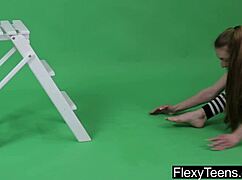 anna mostik, wanna see some killer gymnastics moves today?