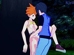 i can't believe misty, kasumi, and may haruka in wild pokémon hentai. their intense sex scenes are unreal!