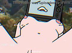 Watch the TV Woman and Cameraman in Wild Sex Animation!