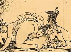 Vintage Erotic Drawings Showcase Retro Sensual Art